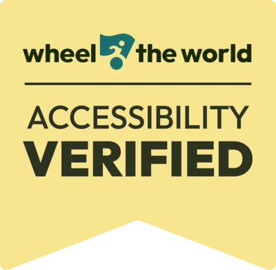 Wheel the World — Accessibility Verified, certificación de accesibilidad de Cabaña A