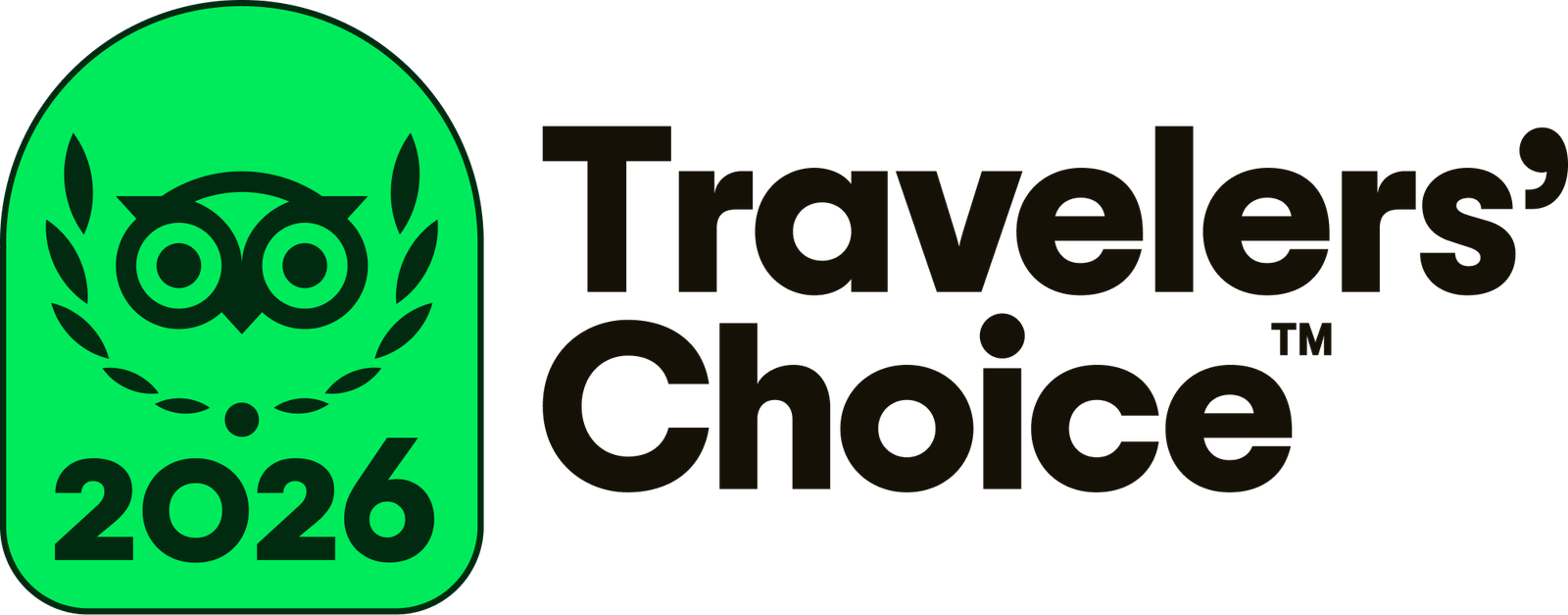 TripAdvisor Travelers' Choice 2026
